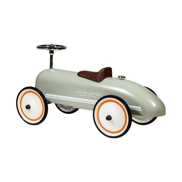 Little Dutch Retro Loopauto Olive Little Dutch Retro Loopauto Olive