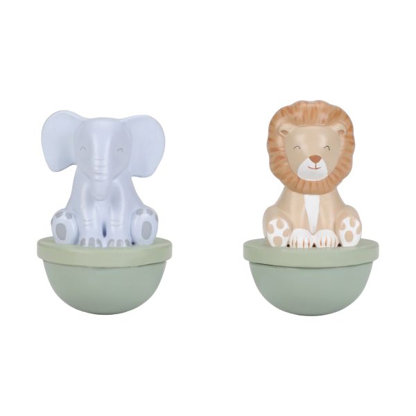 Little Dutch Safari Friends Houten Muziekdoosje