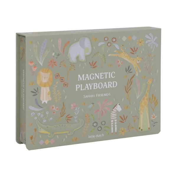 Little Dutch Magnetisch Speelbord - Safari Friends