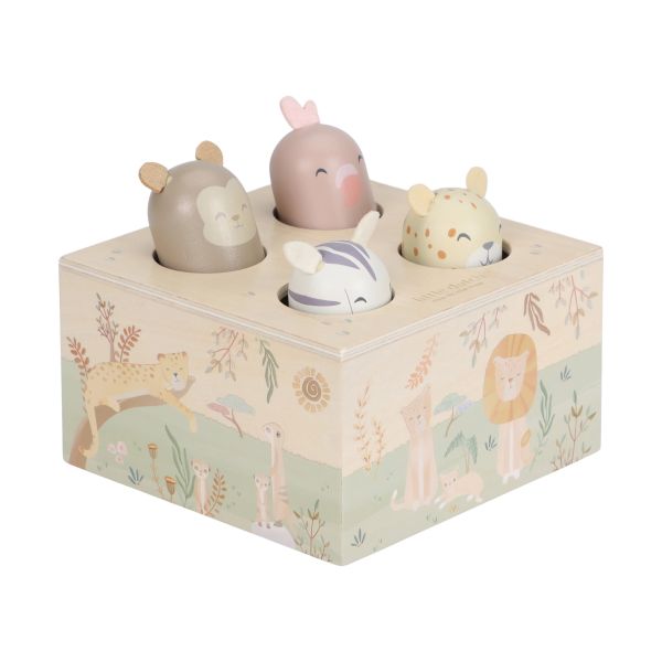 Little Dutch Safari Friends Pop Up Speelgoed