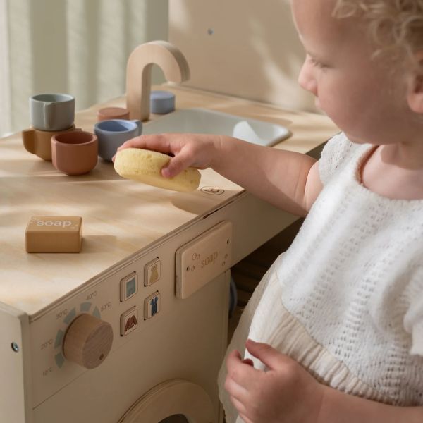 Little Dutch Wasmachine - Hout - Limited Edition Little Dutch Wasmachine - Hout - Limited Edition