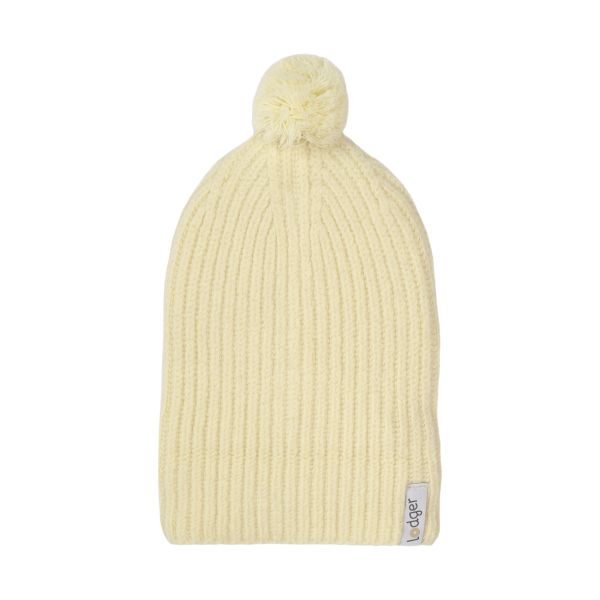 Lodger Hatter Muts - 0-3 Mnd - Merinowol - Butter Lodger Hatter Muts - 0-3 Mnd - Merinowol - Butter