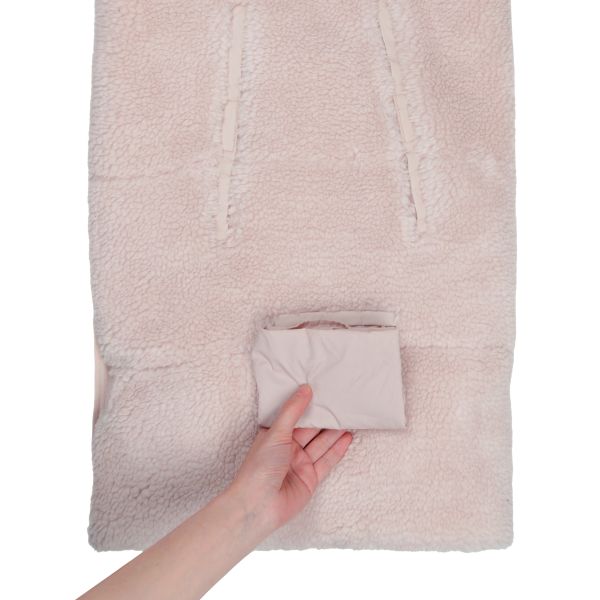 Lodger Omslagdoek - Teddy - Powder