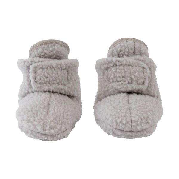 Lodger Slofjes - 3-6 Mnd - Teddy Fleece - Storm