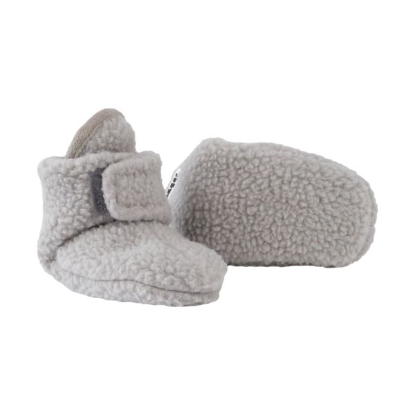 Lodger Slofjes - 12-18 Mnd - Teddy Fleece - Storm Lodger Slofjes - 12-18 Mnd - Teddy Fleece - Storm