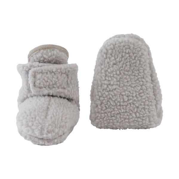 Lodger Slofjes - 12-18 Mnd - Teddy Fleece - Storm Lodger Slofjes - 12-18 Mnd - Teddy Fleece - Storm