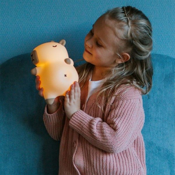 Mary’s LED Nachtlamp – Breathing Capybara