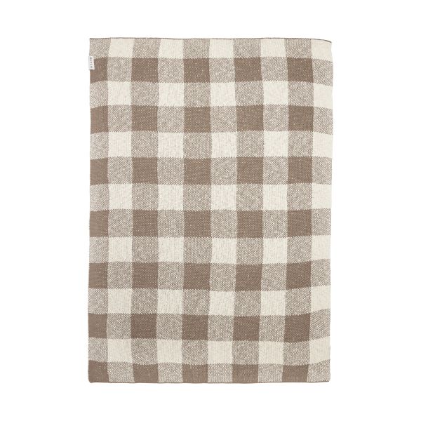 Meyco Block Wiegdeken - 75 x 100 cm - Dark Taupe Meyco Block Wiegdeken - 75 x 100 cm - Dark Taupe