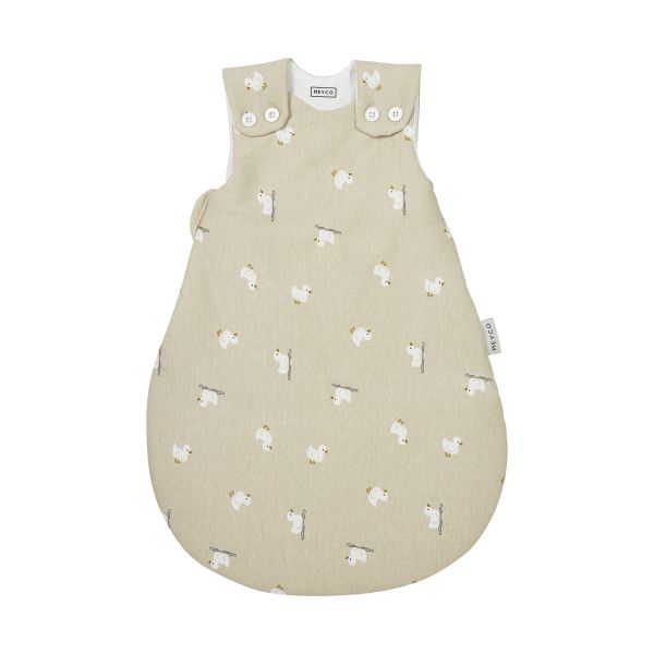 Meyco Duck 3-delige Slaapzak - 50/56 cm - Jersey - Soft Sand