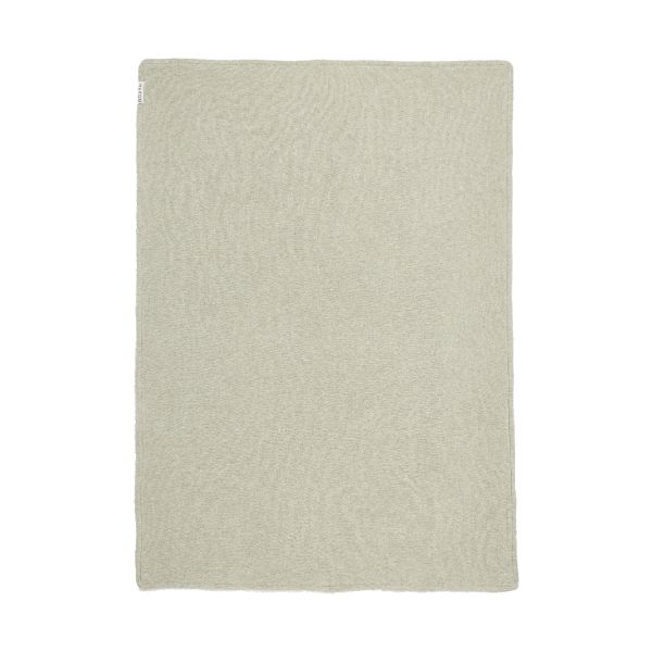 Meyco Wiegdeken Knit Basic Sand Melange Teddy 75x100cm Meyco Wiegdeken Knit Basic Sand Melange Teddy 75x100cm