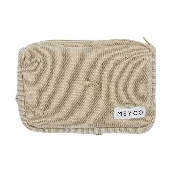 Meyco Billendoekjesetui Mini Knots Sand Meyco Billendoekjesetui Mini Knots Sand