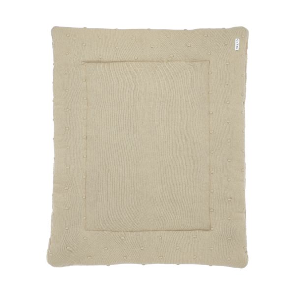 Meyco Boxkleed Mini Knots Sand 77x97cm Meyco Boxkleed Mini Knots Sand 77x97cm