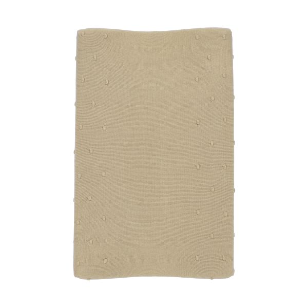 Meyco Aankleedkussenhoes Mini Knots Sand 50x70cm Meyco Aankleedkussenhoes Mini Knots Sand 50x70cm