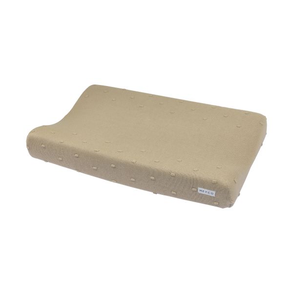 Meyco Aankleedkussenhoes Mini Knots Sand 50x70cm Meyco Aankleedkussenhoes Mini Knots Sand 50x70cm