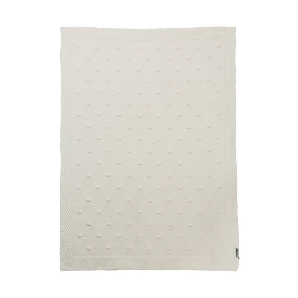 Meyco Wiegdeken Knots Offwhite 75 x 100 cm Meyco Wiegdeken Knots Offwhite 75 x 100 cm
