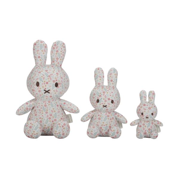 Nijntje X Little Dutch Lucky All-Over Knuffel - 20 cm - Leaves