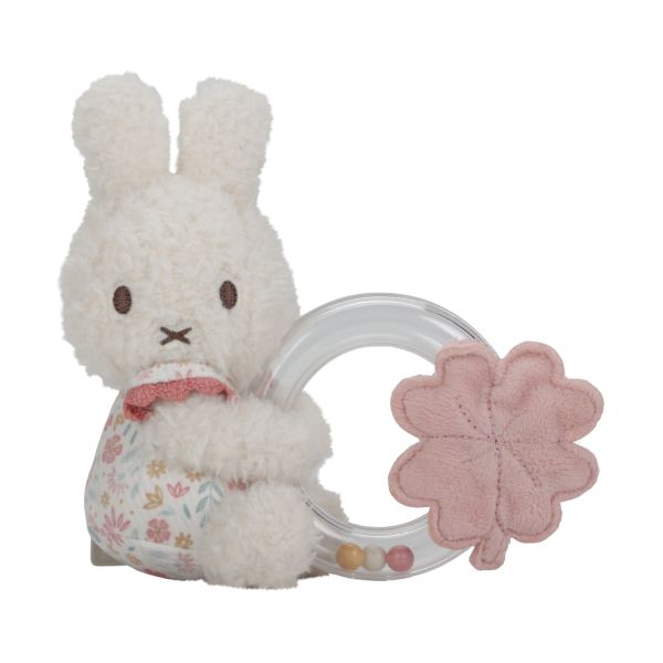 Nijntje X Little Dutch Lucky Ringrammelaar - Blossom Nijntje X Little Dutch Lucky Ringrammelaar - Blossom