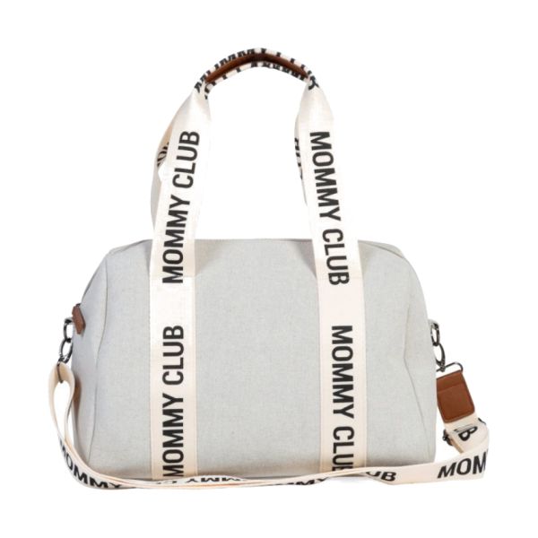 Childhome Mommy Club Verzorgingstas Signature Canvas Off White Childhome Mommy Club Verzorgingstas Signature Canvas Off White