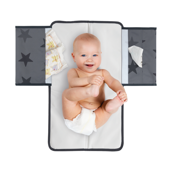 Dooky 3-in-1 Changing Pack Grey Stars Dooky 3-in-1 Changing Pack Grey Stars