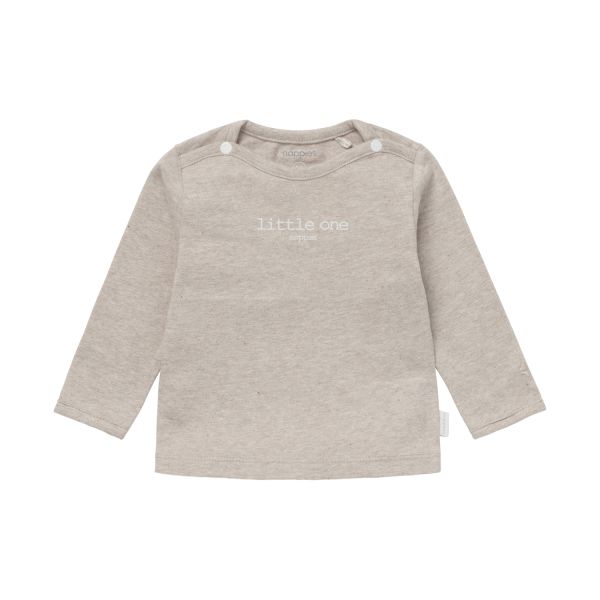Noppies T-Shirt Hester Taupe Melange maat 44 Noppies T-Shirt Hester Taupe Melange maat 44