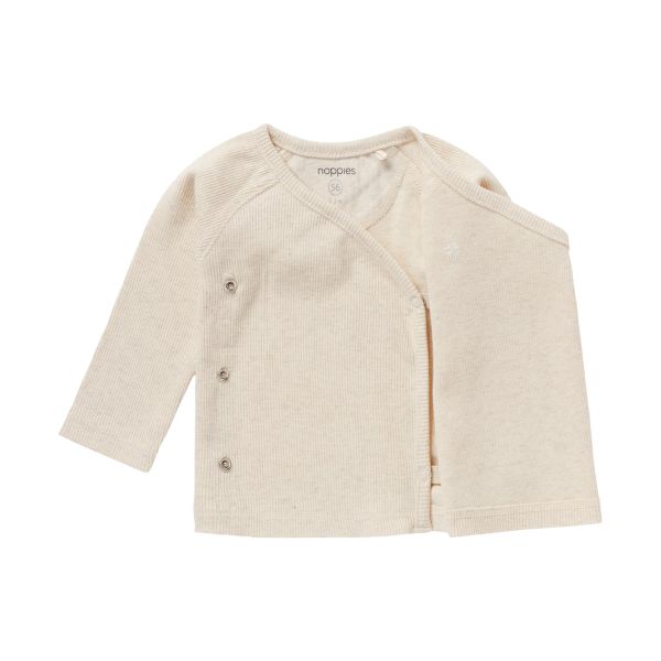 Noppies T-Shirt Overslag Rib Nanyuki Oatmeal  56