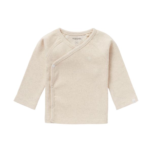 Noppies T-Shirt Overslag Rib Nanyuki Oatmeal  56