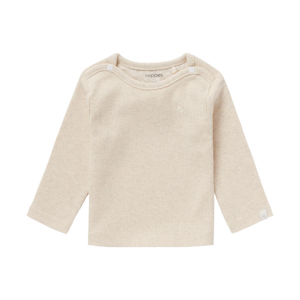 Noppies T-Shirt Rib Natal Oatmeal 56 Noppies T-Shirt Rib Natal Oatmeal 56