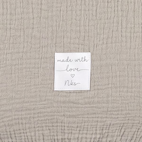 Noukie's Aankleedkussenhoes - 45 x 67 cm - Hydrofiel - Beige Noukie's Aankleedkussenhoes - 45 x 67 cm - Hydrofiel - Beige