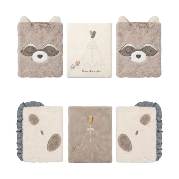 Noukie's Raku, Lino & Pico Bed- en Boxhekbeschermers - 6 Stuks - Beige Noukie's Raku, Lino & Pico Bed- en Boxhekbeschermers - 6 Stuks - Beige