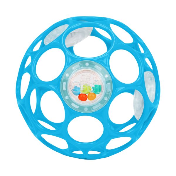 Oball Rammelaar - Easy-Grasp Toy - Lichblauw 