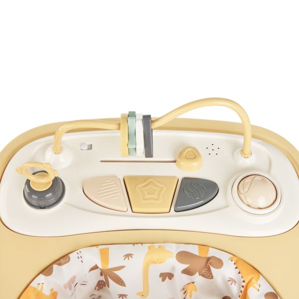 KikkaBoo Loopstoel - Poppy - Mustard KikkaBoo Loopstoel - Poppy - Mustard