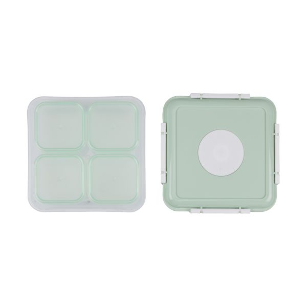 Puck Babyvoeding Diepvriesbakjes Groen Puck Babyvoeding Diepvriesbakjes Groen
