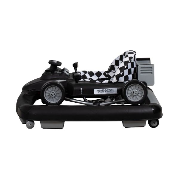 Qute Q-Racer Loopstoel Zwart Qute Q-Racer Loopstoel Zwart