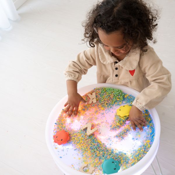 Sense2Play Lumi'Sense Sensorische Speeltafel - Wit Sense2Play Lumi'Sense Sensorische Speeltafel - Wit