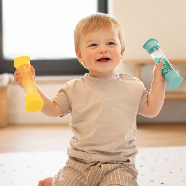 Sense2Play Sensorische Fles - Blauwe Noordpool Sense2Play Sensorische Fles - Blauwe Noordpool