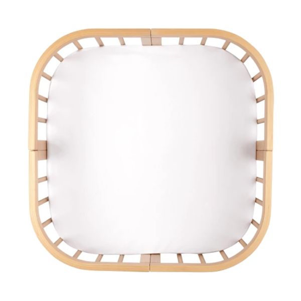 Waldin W2 Combibed 7-in-1 Hoeslakenset - White