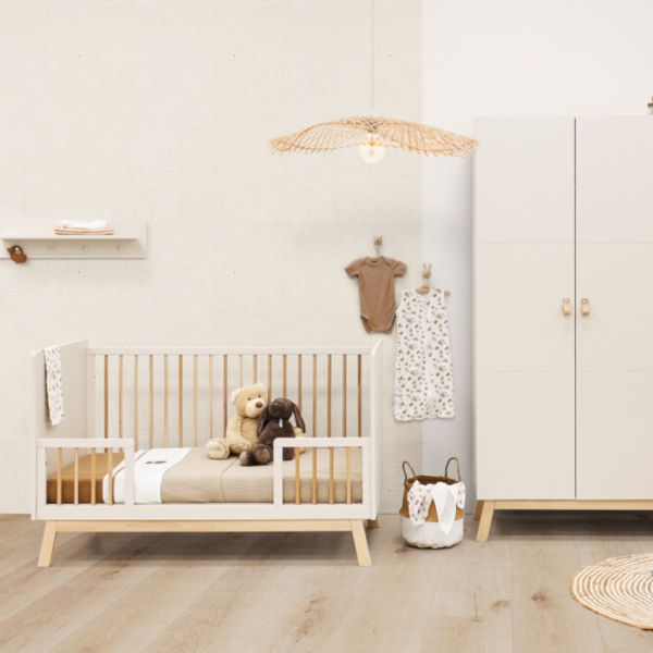 Bopita Ledikant 70 x 140 - Lines - Dune/Natural Bopita Ledikant 70 x 140 - Lines - Dune/Natural