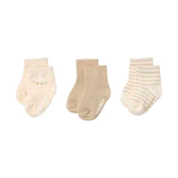 Little Dutch NOOS Sokken 3-Pack - Multi - Mt. 44-56 Little Dutch NOOS Sokken 3-Pack - Multi - Mt. 44-56