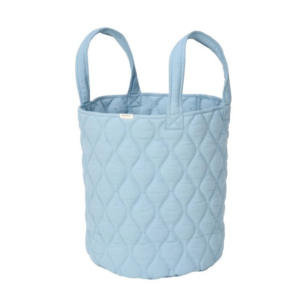 Little Dutch Pure Opbergmand Groot - Denim Blue Little Dutch Pure Opbergmand Groot - Denim Blue