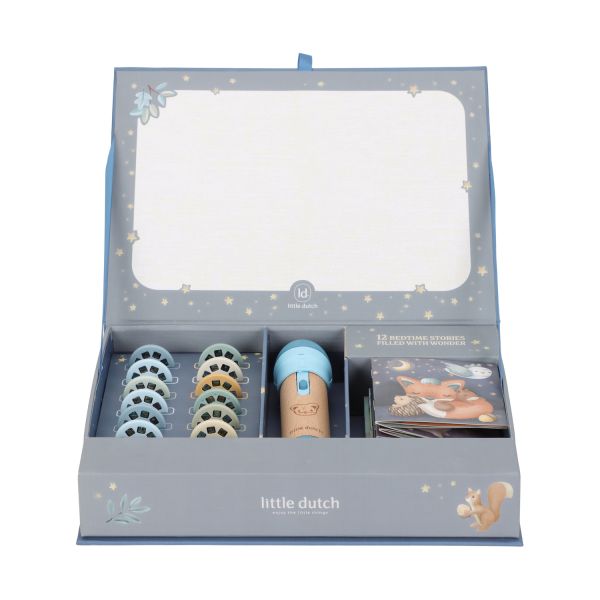 Little Dutch Stories Projector Torch - Blue Little Dutch Stories Projector Torch - Blue