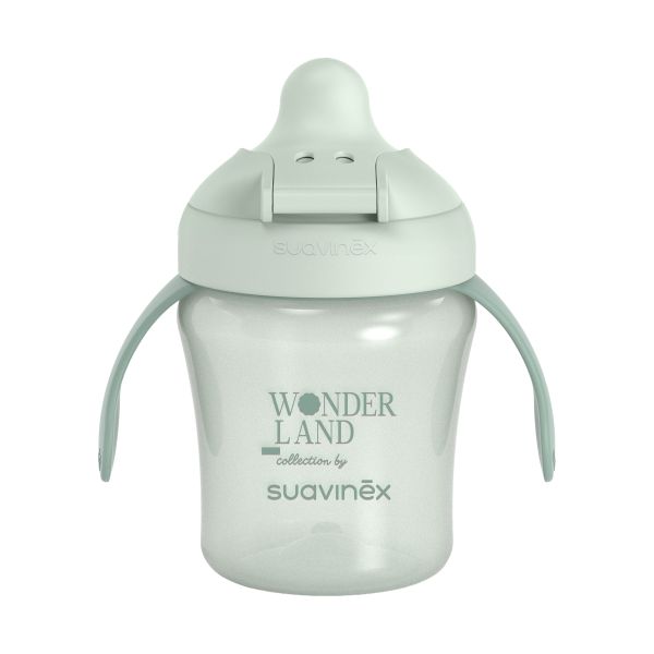 Suavinex Wonderland Leerbeker - 200 ML - Konijn Groen Suavinex Wonderland Leerbeker - 200 ML - Konijn Groen