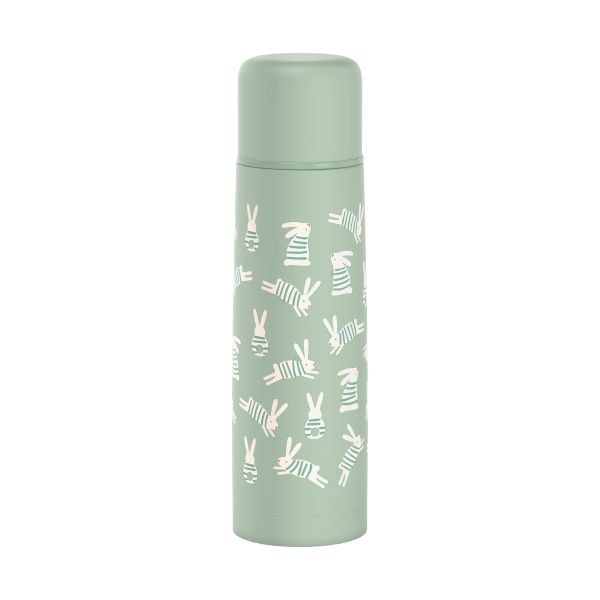 Suavinex Wonderland Thermo Fles - 500 ml - Konijn Groen