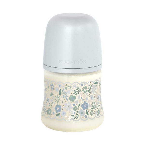 Suavinex Wonderland XS Pro Fles - Speen Maat S - 150 ML - Liberty Blauw Suavinex Wonderland XS Pro Fles - Speen Maat S - 150 ML - Liberty Blauw