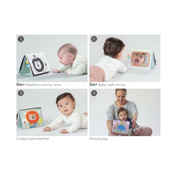 Taf Toys Babyboekje Tummy-Time Savannah Taf Toys Babyboekje Tummy-Time Savannah