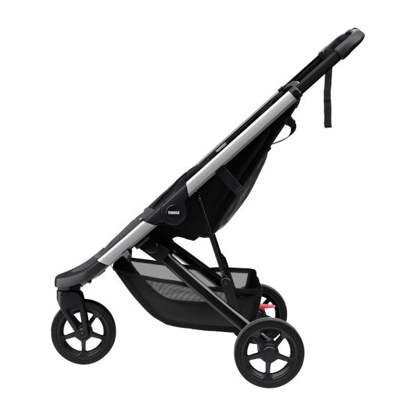 Thule Spring Buggy Black Incl. Zonnekap Grey Melange en Misty Rose Thule Spring Buggy Black Incl. Zonnekap Grey Melange en Misty Rose