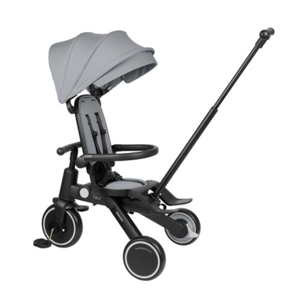 Kikkaboo Trix Driewieler - 8 in 1 - Grijs Kikkaboo Trix Driewieler - 8 in 1 - Grijs