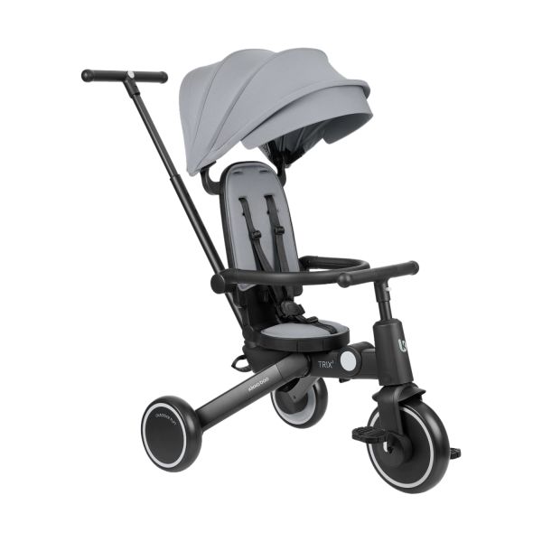 Kikkaboo Trix Driewieler - 8 in 1 - Grijs Kikkaboo Trix Driewieler - 8 in 1 - Grijs