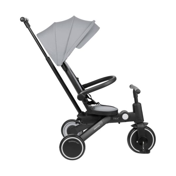 Kikkaboo Trix Driewieler - 8 in 1 - Grijs Kikkaboo Trix Driewieler - 8 in 1 - Grijs