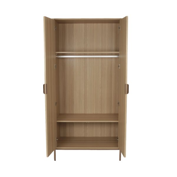 TWF Ledikant 60 x 120 + Commode 3 Laden 1 Deur + Hanglegkast - Java