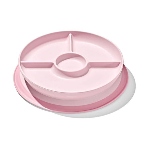 OXO Tot Bord Met 3 Vakjes Stick & Stay Blossom